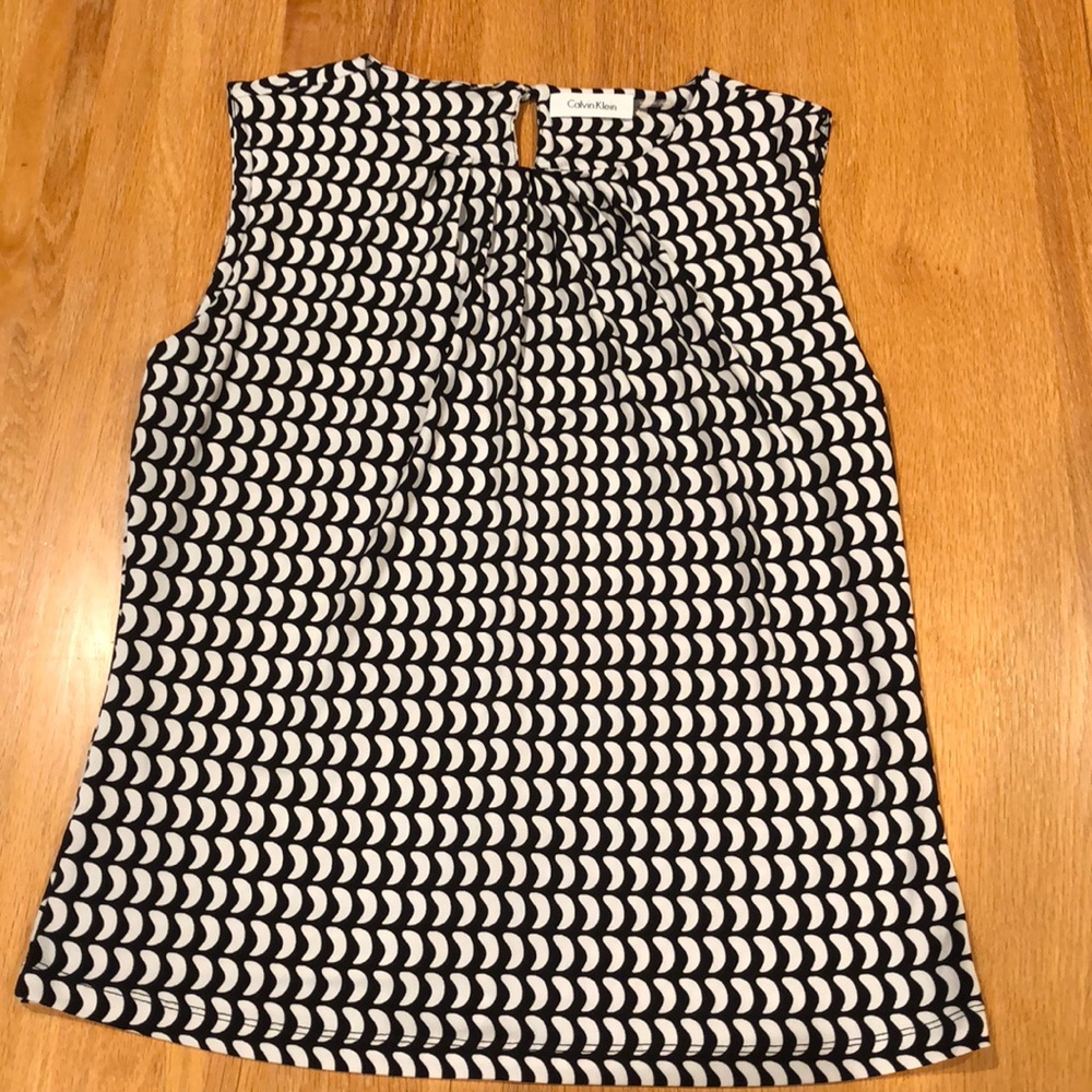 Calvin Klein Sleeveless Suit Top
